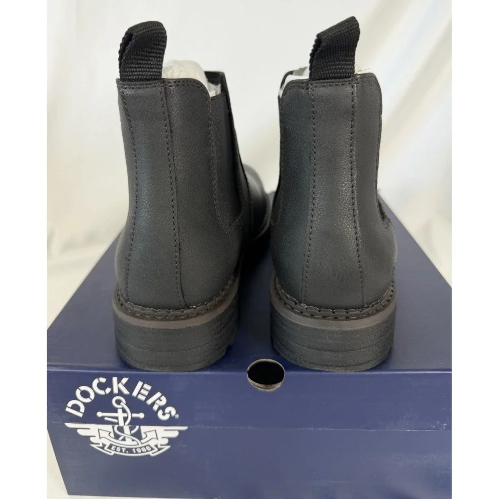 Dockers Mens Size 7 Truman Stain Defender Rugged Boot Black 90-38884